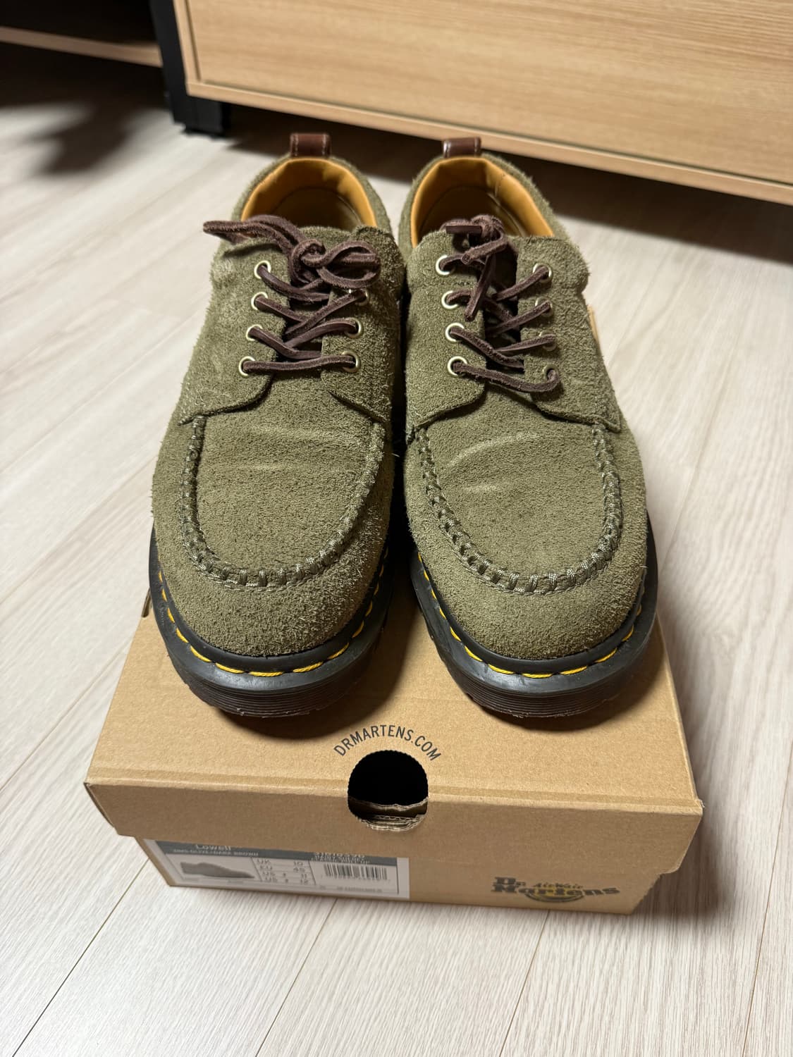 닥터마틴 로웰 올리브 290 상품이미지1