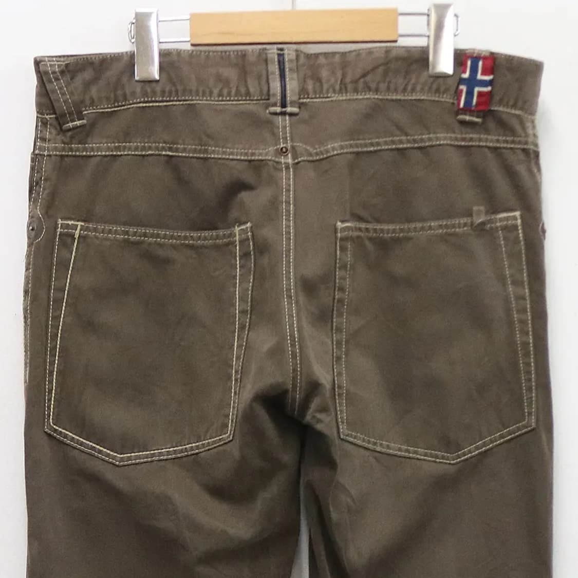 나파피리 브라운 코튼팬츠 61173 상품이미지7