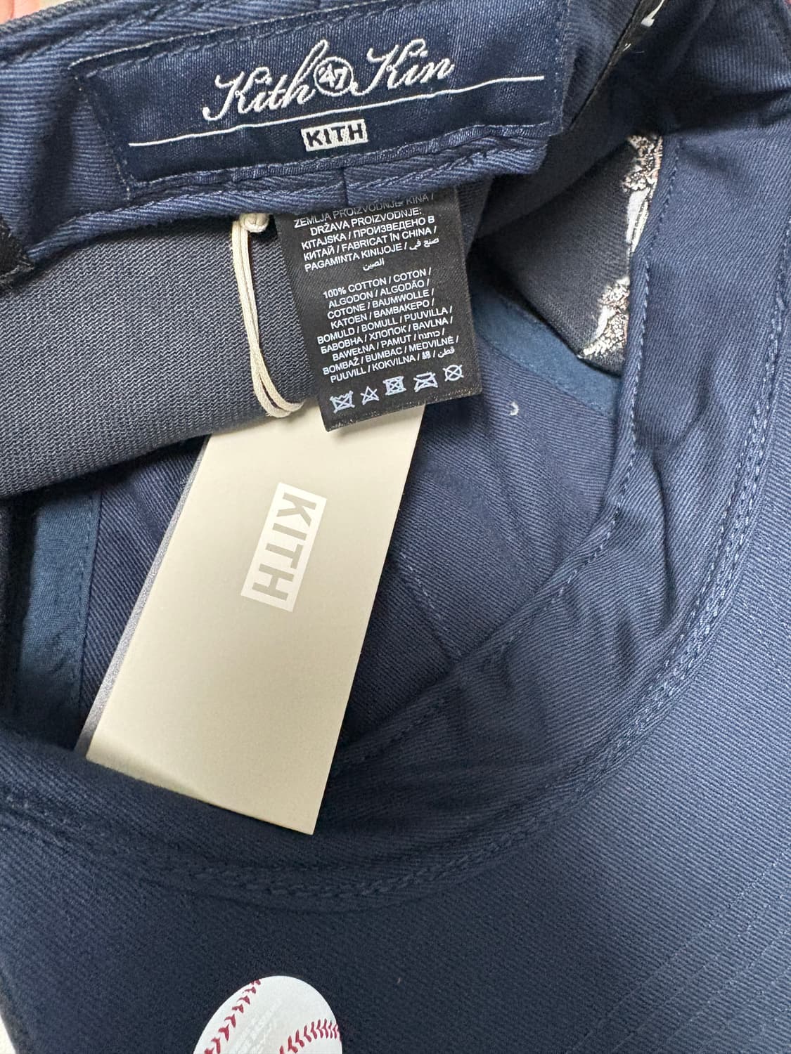 kith 양키스 볼캡 47 L사이즈 블랙컬러 상품이미지2