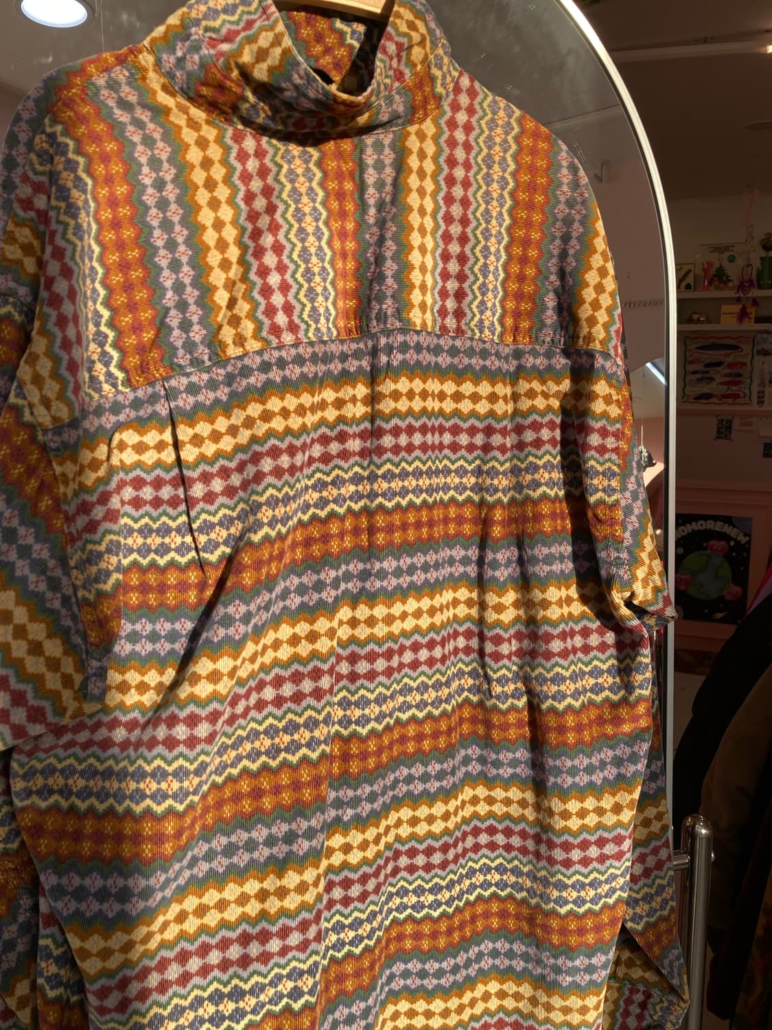 보헤미안 패턴 골덴 셔츠 상품이미지6