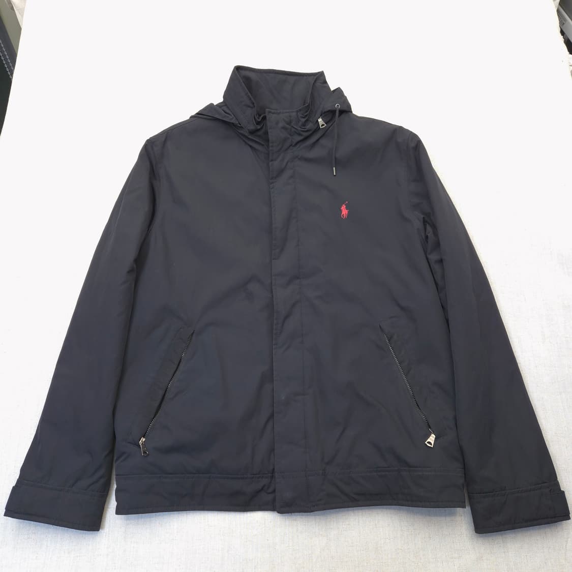 폴로 랄프로렌 후드 바람막이 블랙 상품이미지1