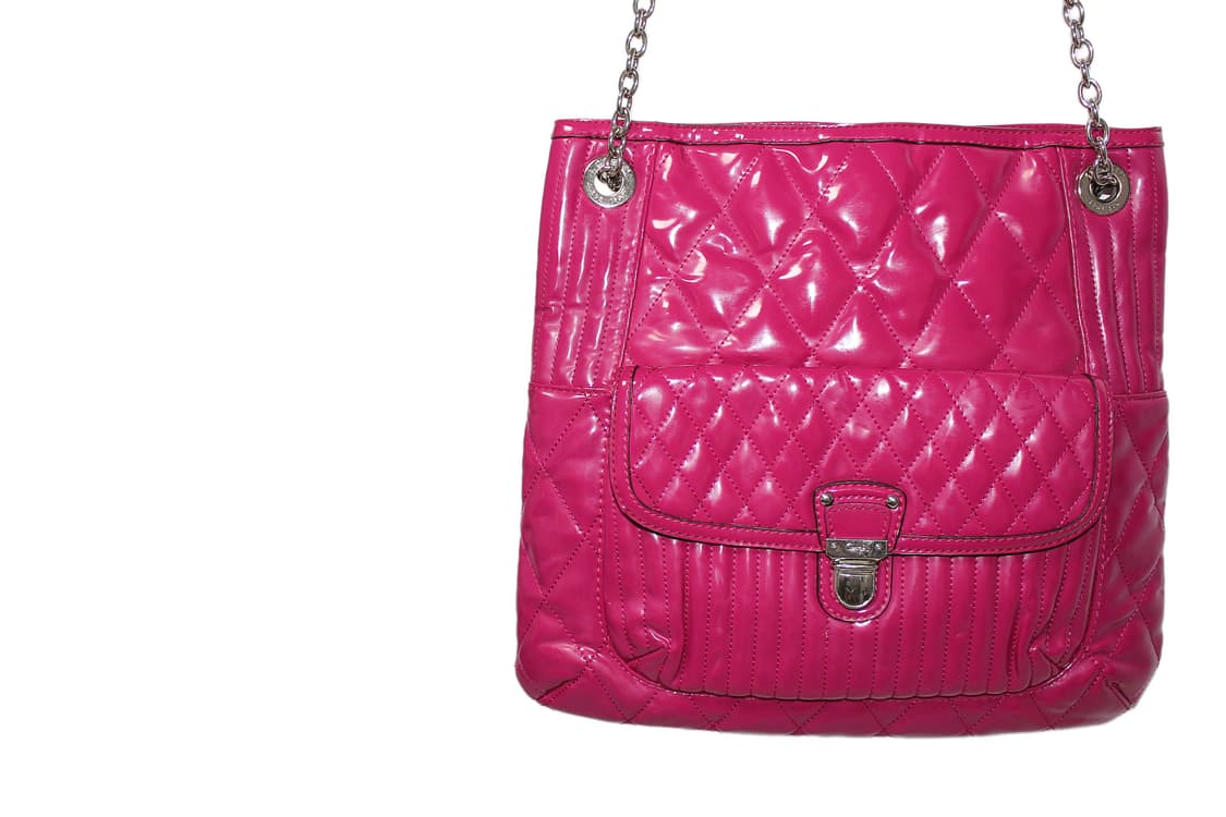 2000s COACH Y2K 코치 페이던트 레더 숄더백 상품이미지2