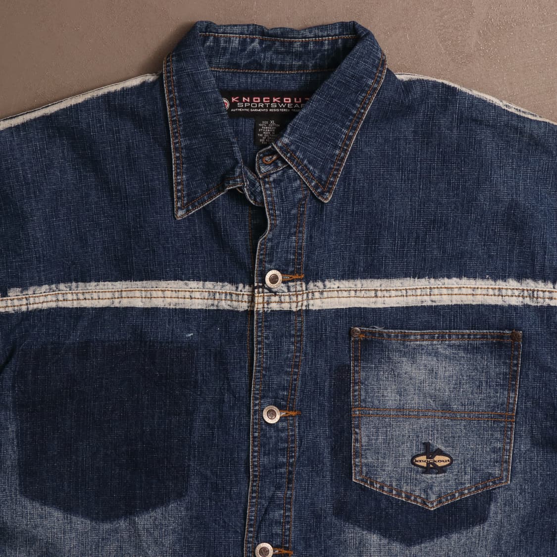 90's 올드스쿨 반팔 데님 자켓 A1690 상품이미지2