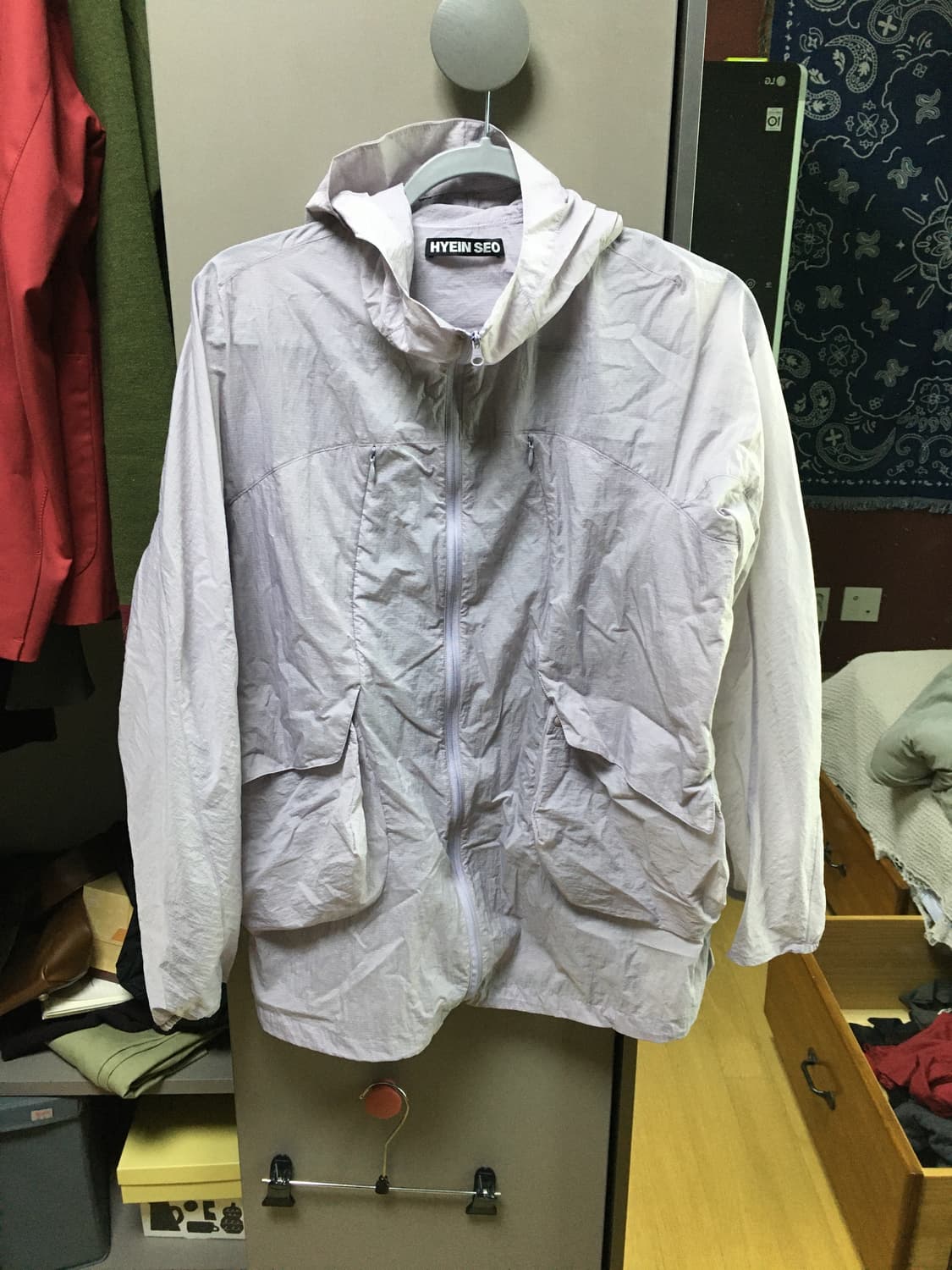 혜인서 라일락 바람막이 상품이미지1