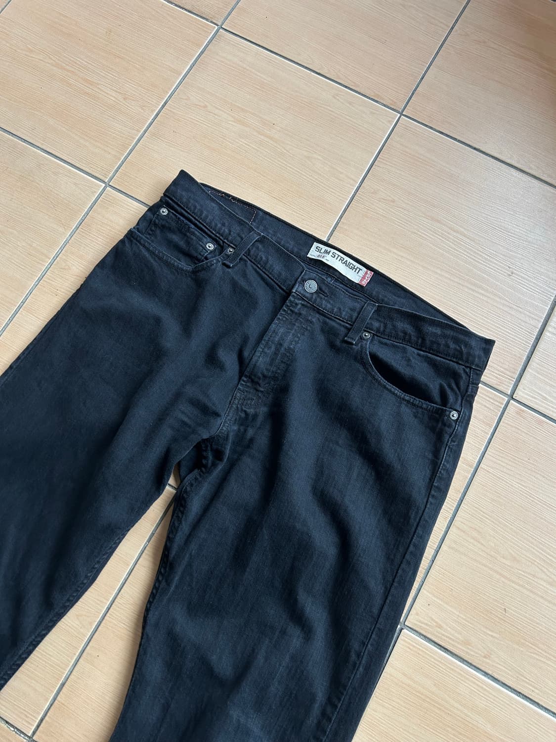 00‘s 리바이스 514 블랙진 36in 상품이미지2