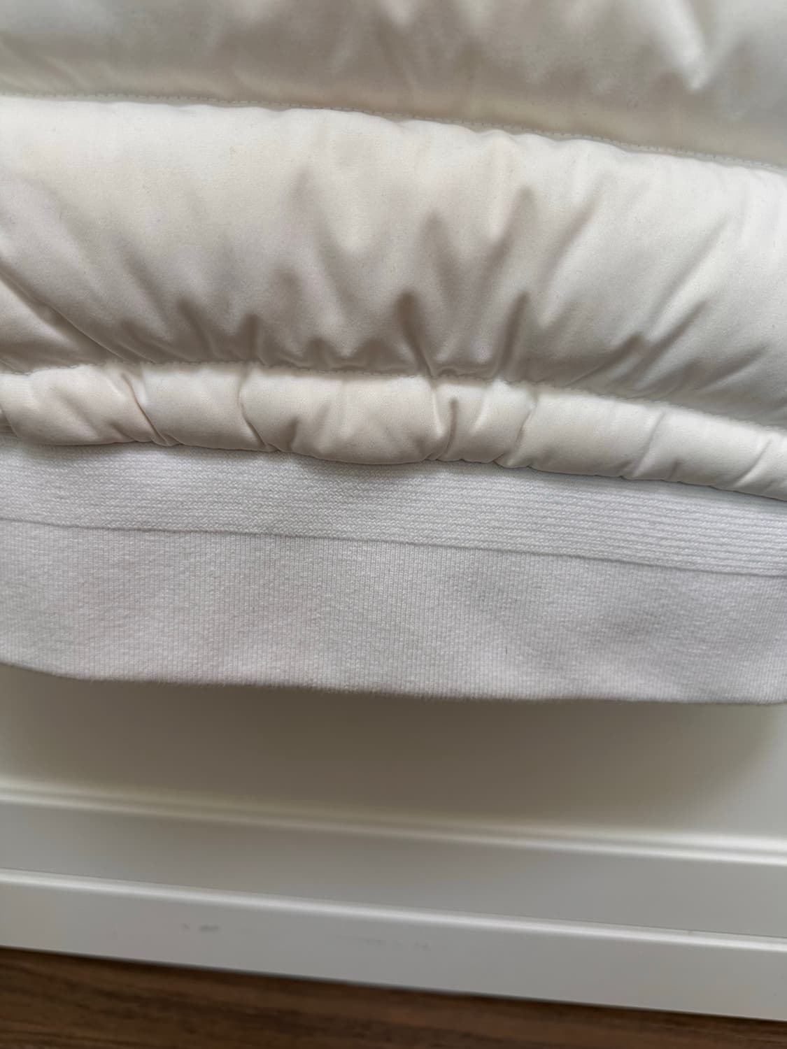 켈빈클라인 화이트 후드 조끼패딩 상품이미지8