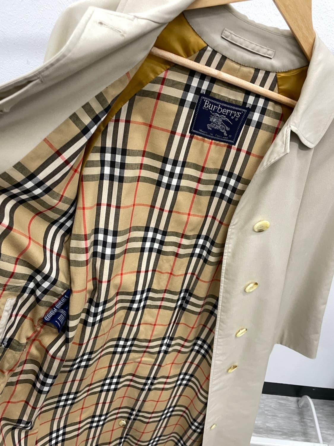 여) 버버리 개버딘 트렌치코트 상품이미지8