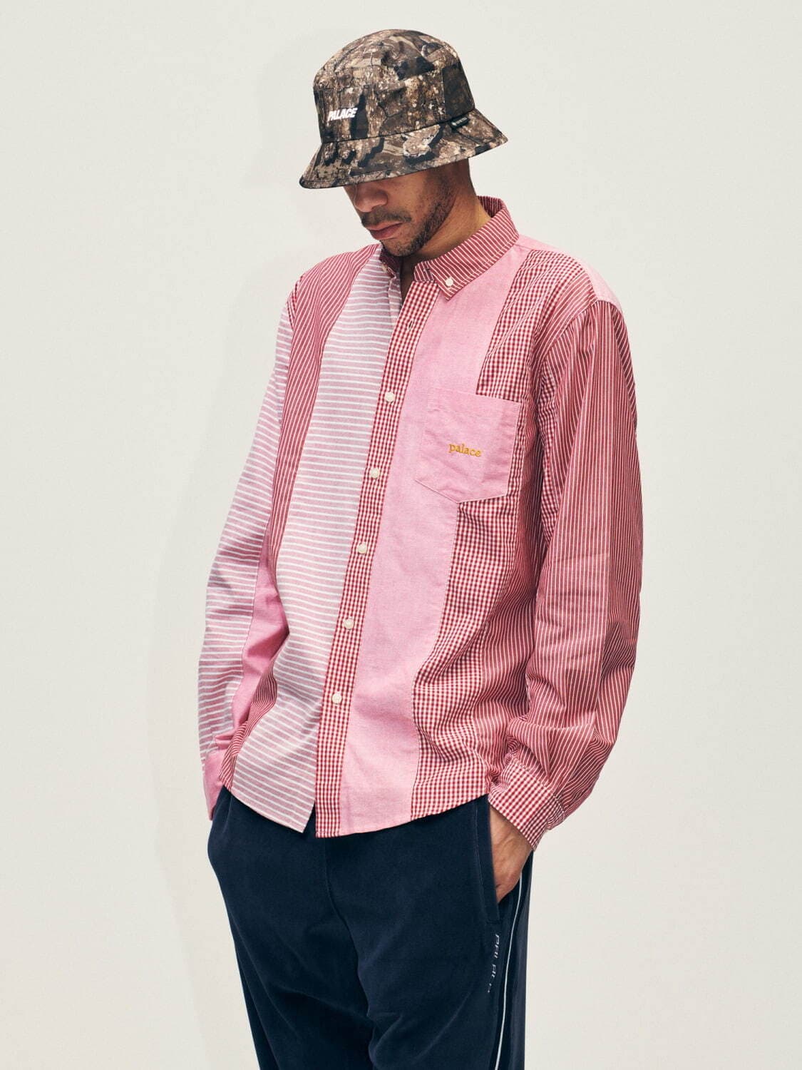 (새상품) 팔라스 패치워크 셔츠 S사이즈 상품이미지1