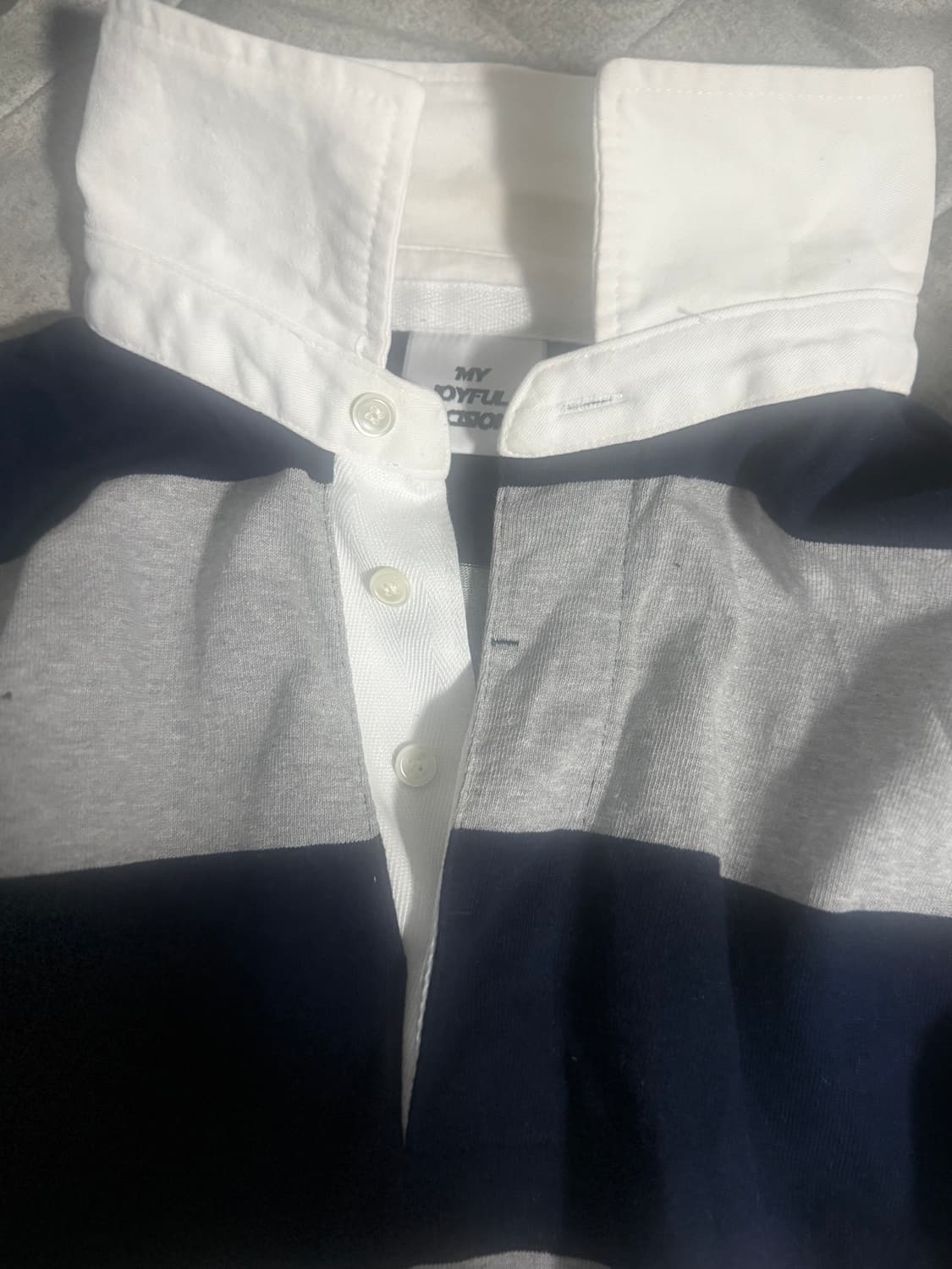 [L] mjd 럭비 스트라이프 티셔츠 상품이미지1