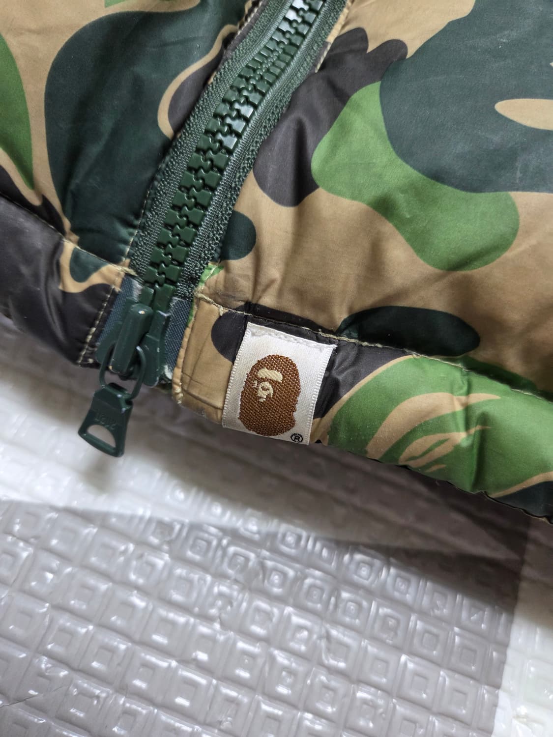 베이프 ABC 카모 패딩 상품이미지5