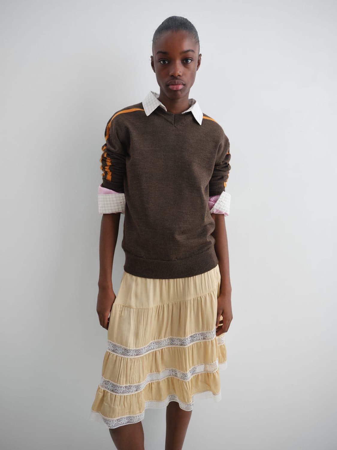 [S]기마구아스 Agusta 셔츠/핑크 상품이미지7