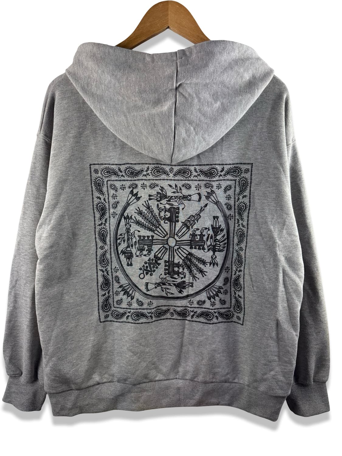 티티카카 키치 인디언 페이즐리 후드집업2408 상품이미지2