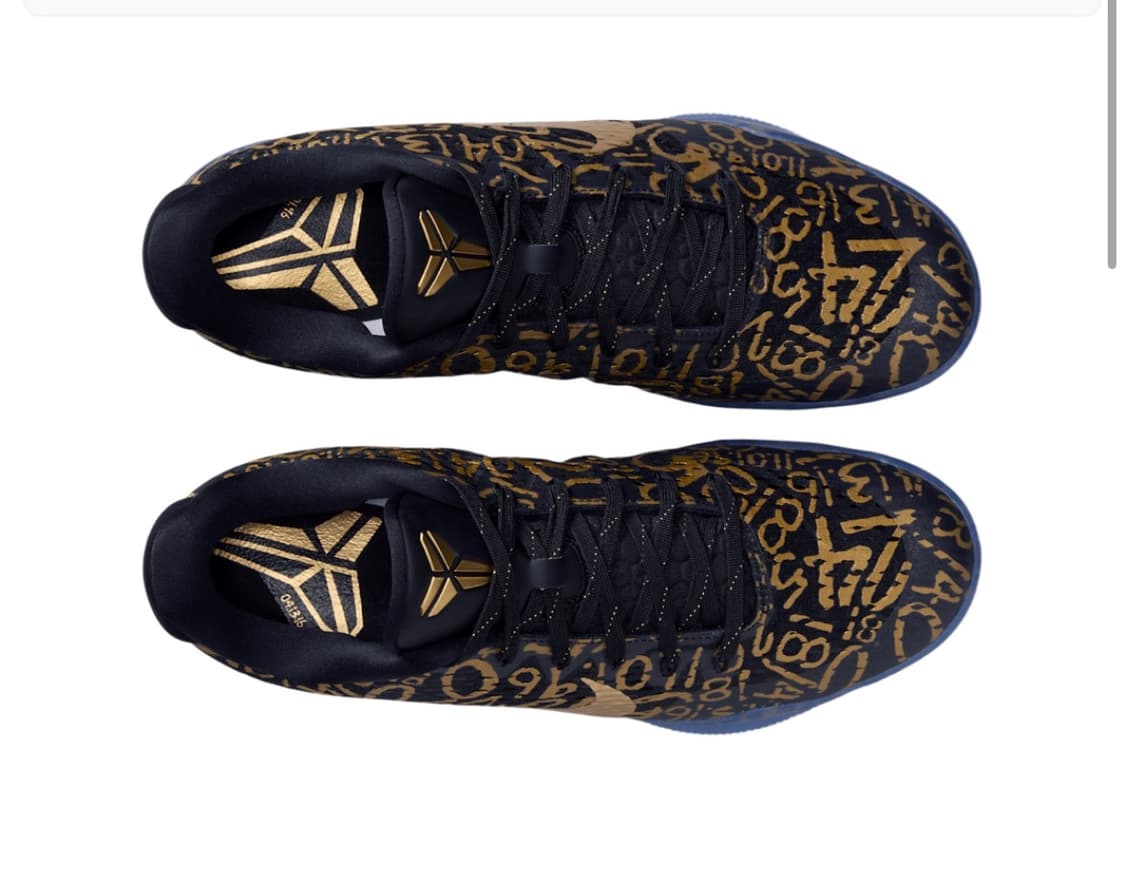 나이키 코비 11 프로트로 블랙 앤 메탈릭 골드 (270) 상품이미지2