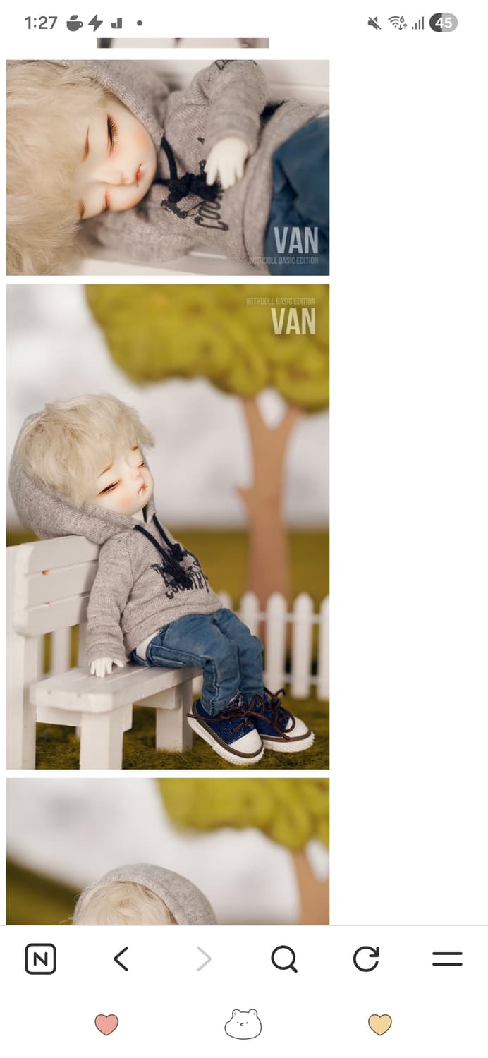 위드돌 포켓 BWD 사이즈 구체관절 구관 인형 상품이미지3