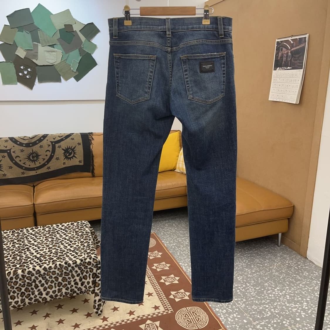 돌체앤가바나 모던시크 캐주얼 힙패치 스키니 데님팬츠 30인치 C09725 상품이미지4