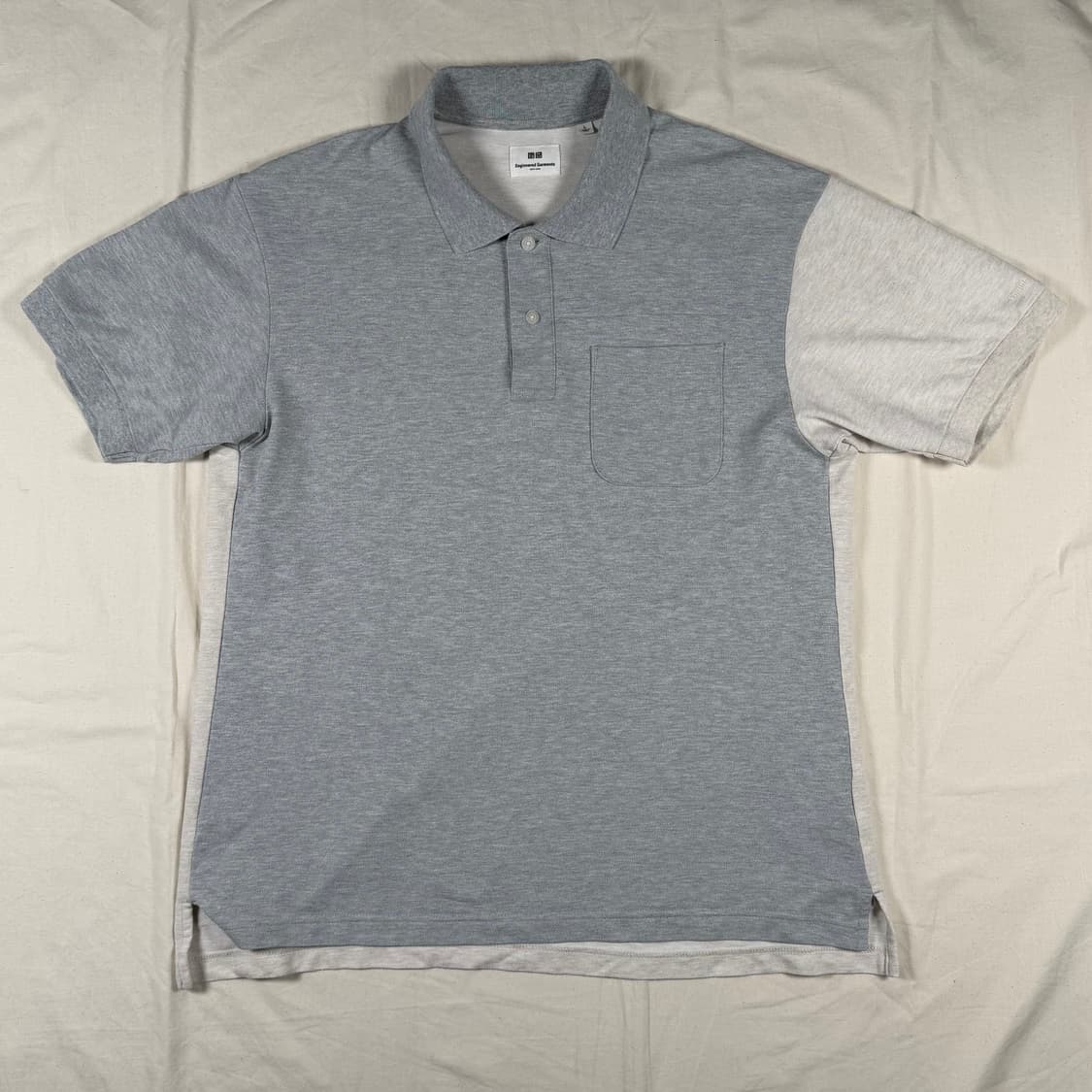 유니클로 엔지니어드 가먼츠 반팔 티셔츠 카라티 상품이미지1