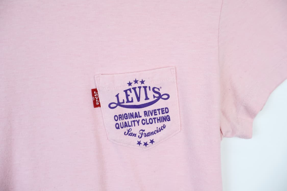Levi's Pink Short Sleeve T-Shirts 상품이미지5