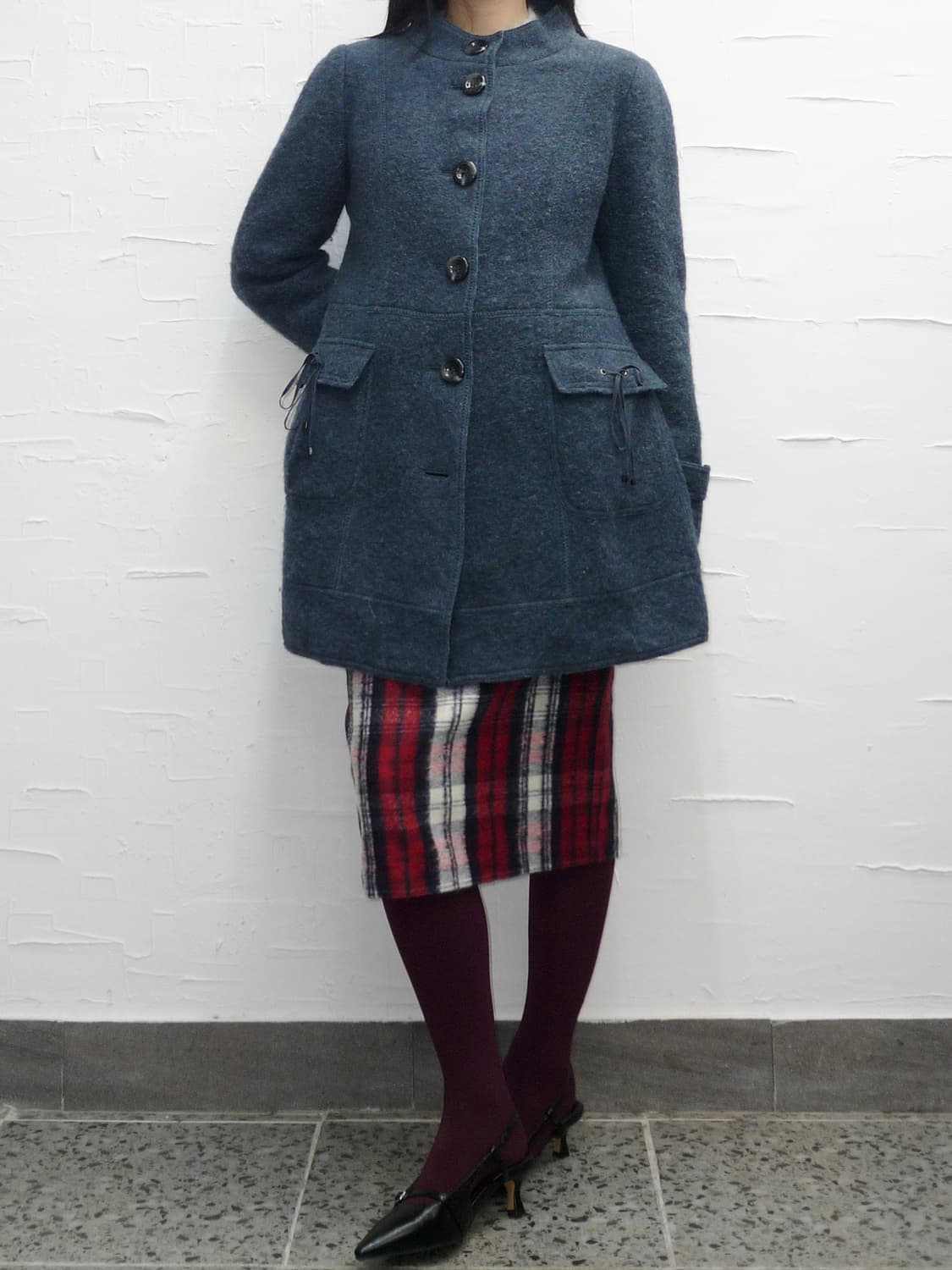 pocket ribbon coat 상품이미지2