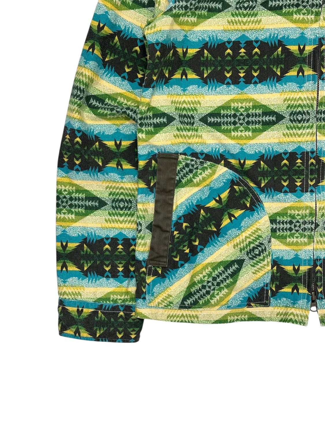 Chlora 패턴 집업 자켓 상품이미지2