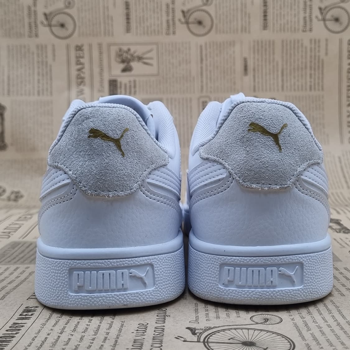 푸마 셔플 화이트골드 남성스니커즈270  상품이미지4