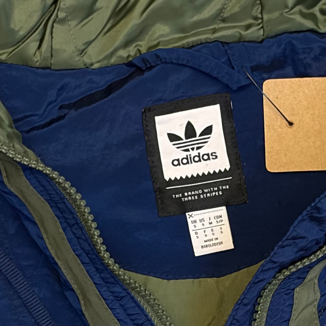 00s USA 빈티지 아디다스 후드 숏패딩 상품이미지6