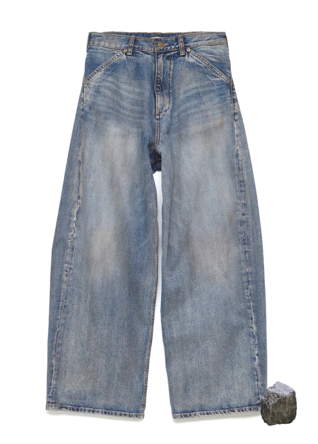 해칭룸 Wide Curve Jeans Faded Blue 3(M) 상품이미지1