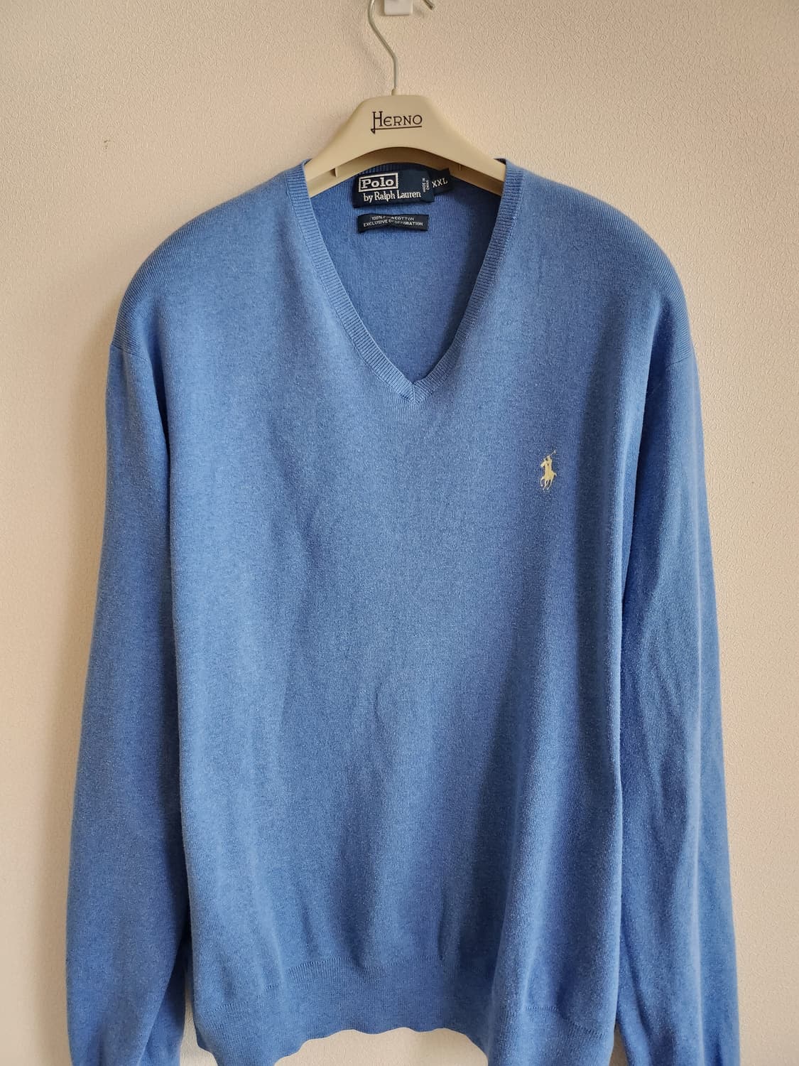폴로랄프로렌 브이넥니트 (XXL 상품이미지2