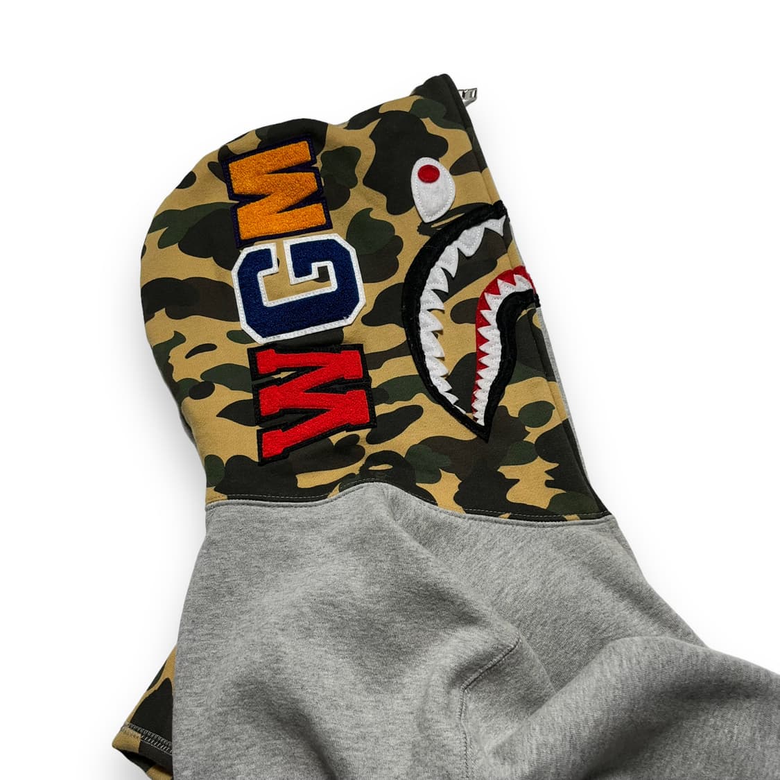 베이프 카모플라쥬 황계샤크 후드집업 상품이미지8