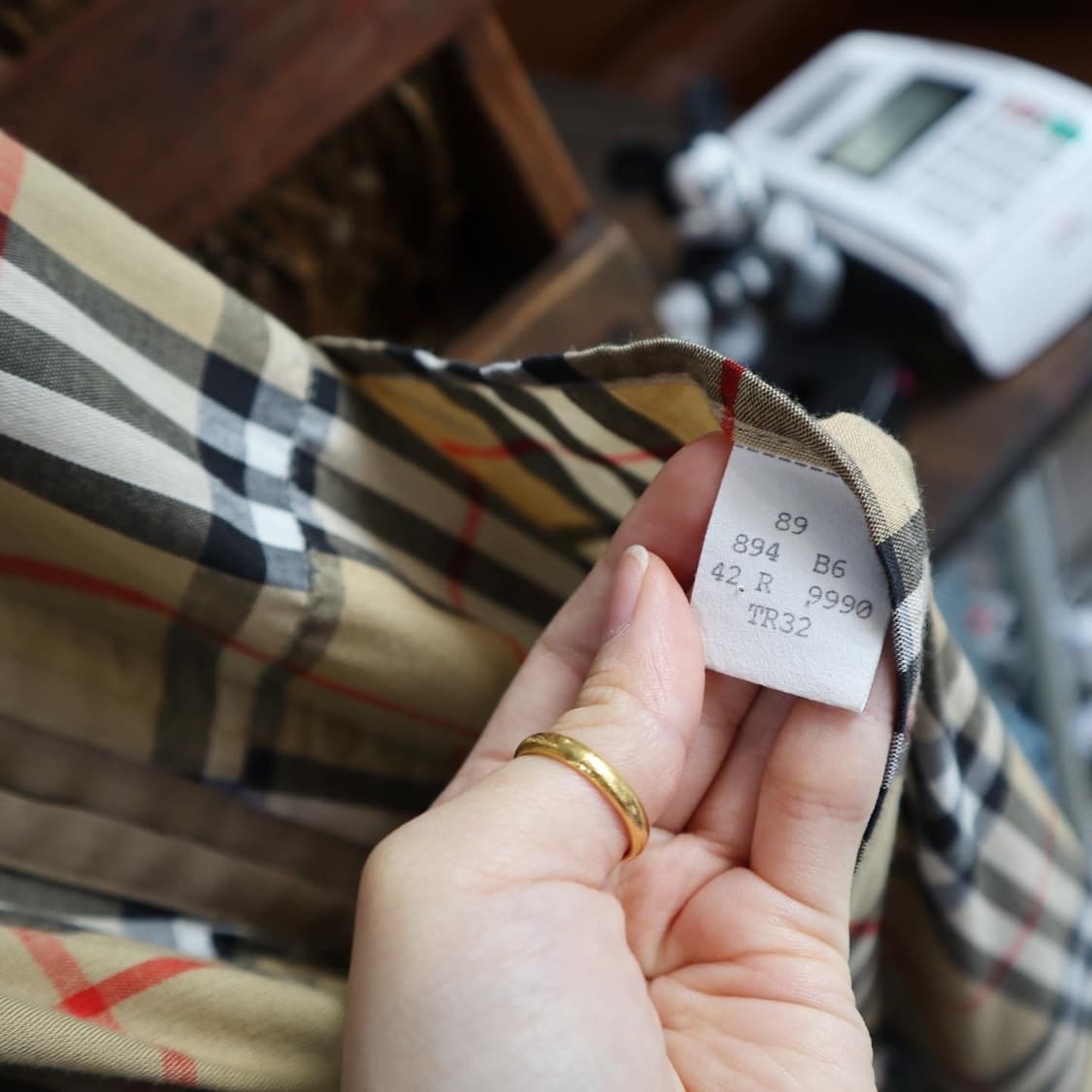 버버리런던 더블 브레스티드 트렌치코트 상품이미지9