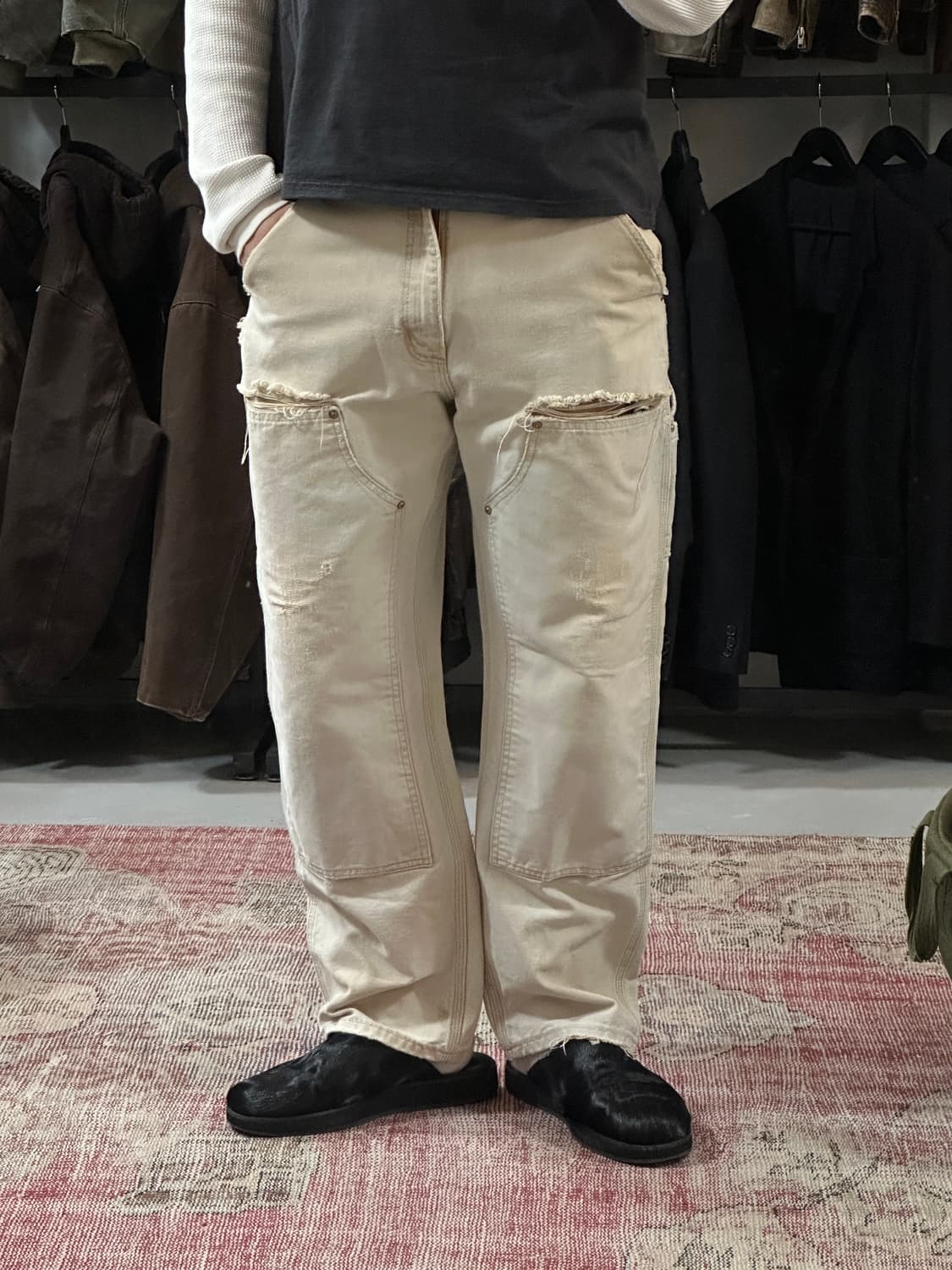 OG 칼하트 B136 더블니 BRN 칼하트 썩블니 상품이미지10