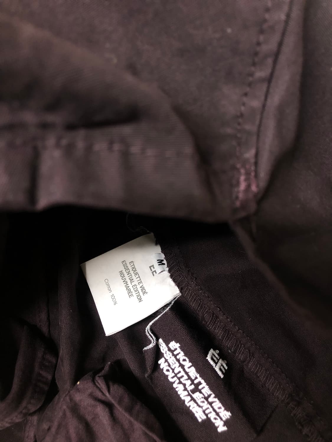 누마레 EE 이이 GARMENT DYED 2 WAY STRAP TOTE 상품이미지7