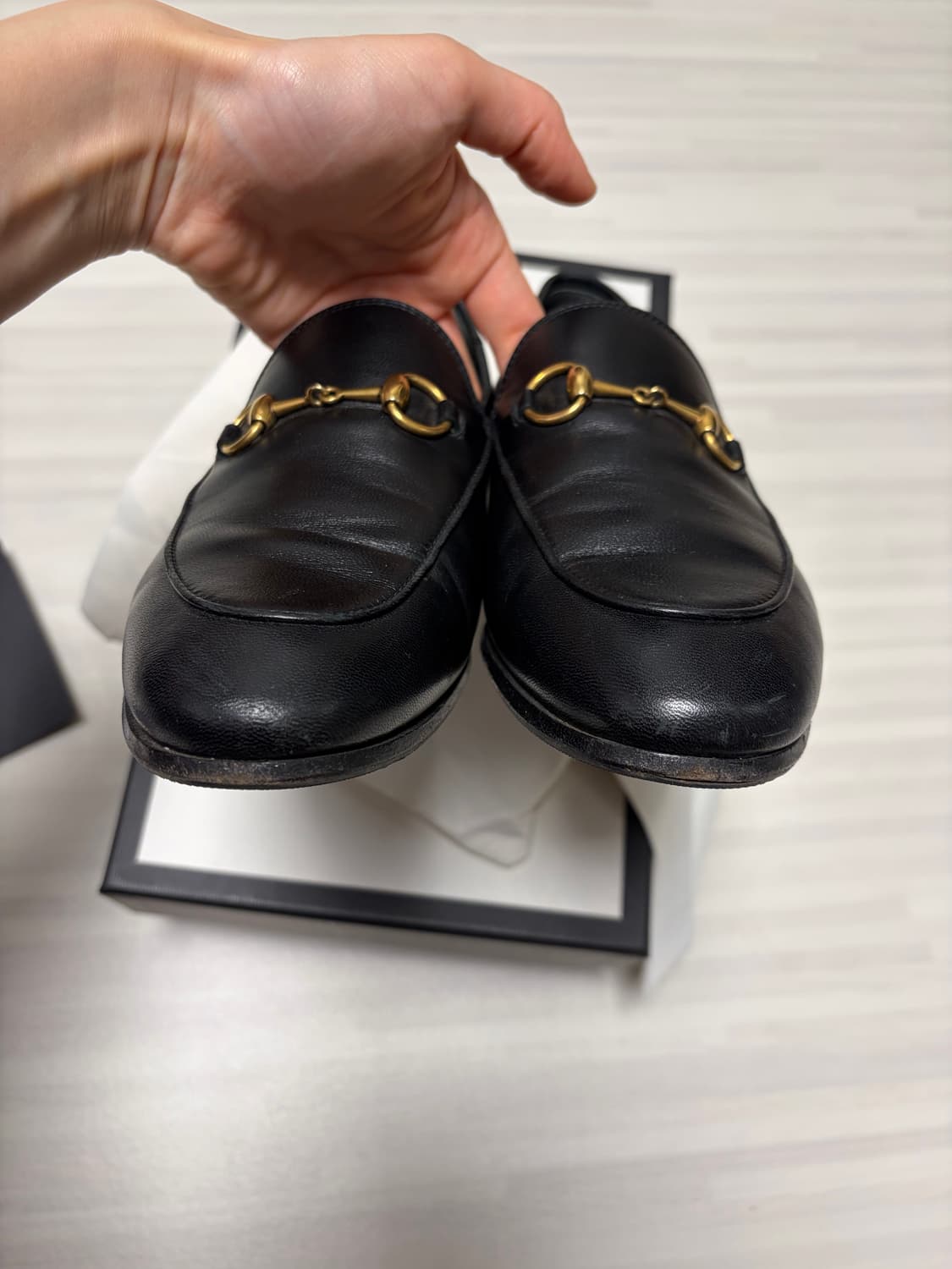 구찌 조르단 블랙 컬러 36 1/2  상품이미지6