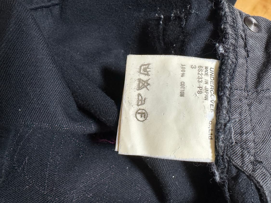 언더커버 06SS T 자미앙 도킹 팬츠  상품이미지6