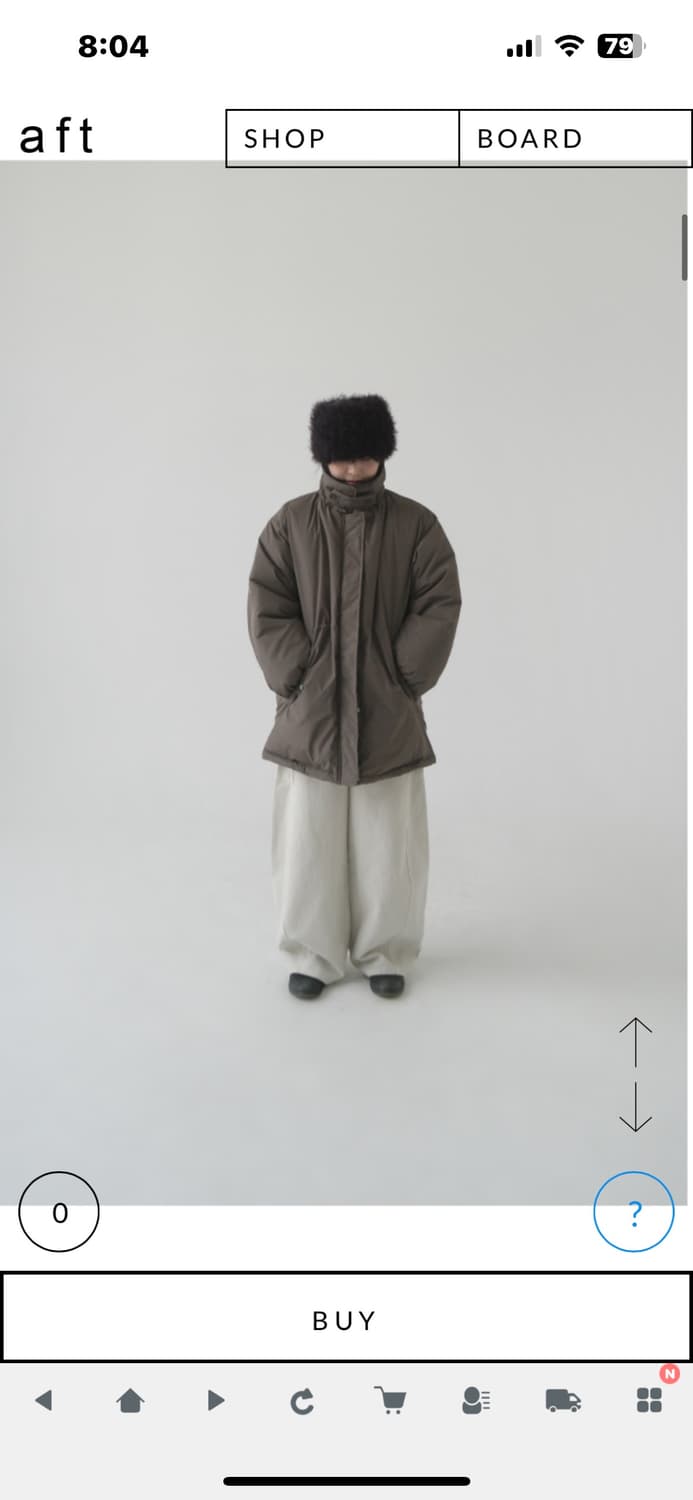 에프터먼데이 덕다운 코트 패딩 상품이미지2