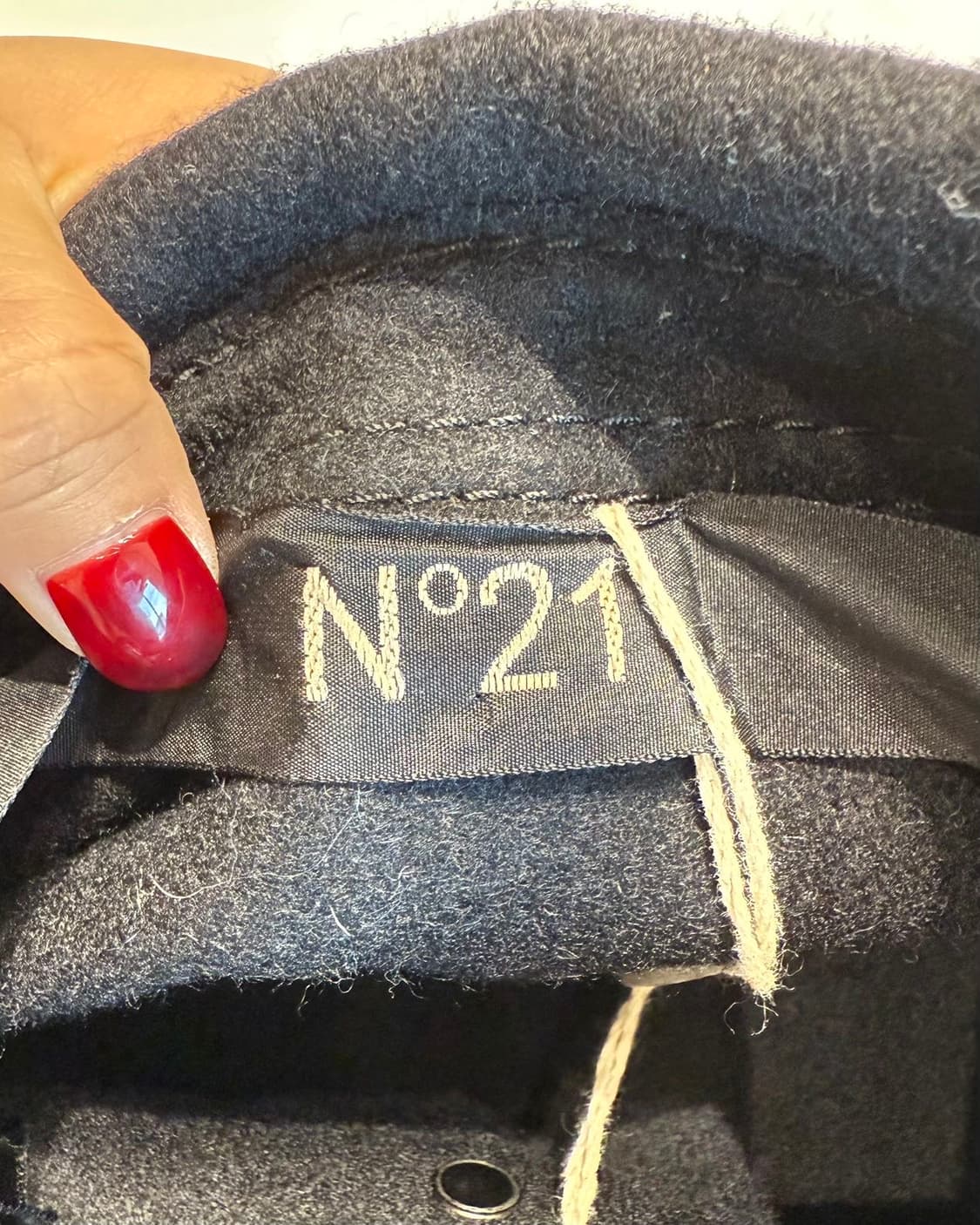 n21 블랙 지우보토 테수토 라나 버진울 셔츠  상품이미지8