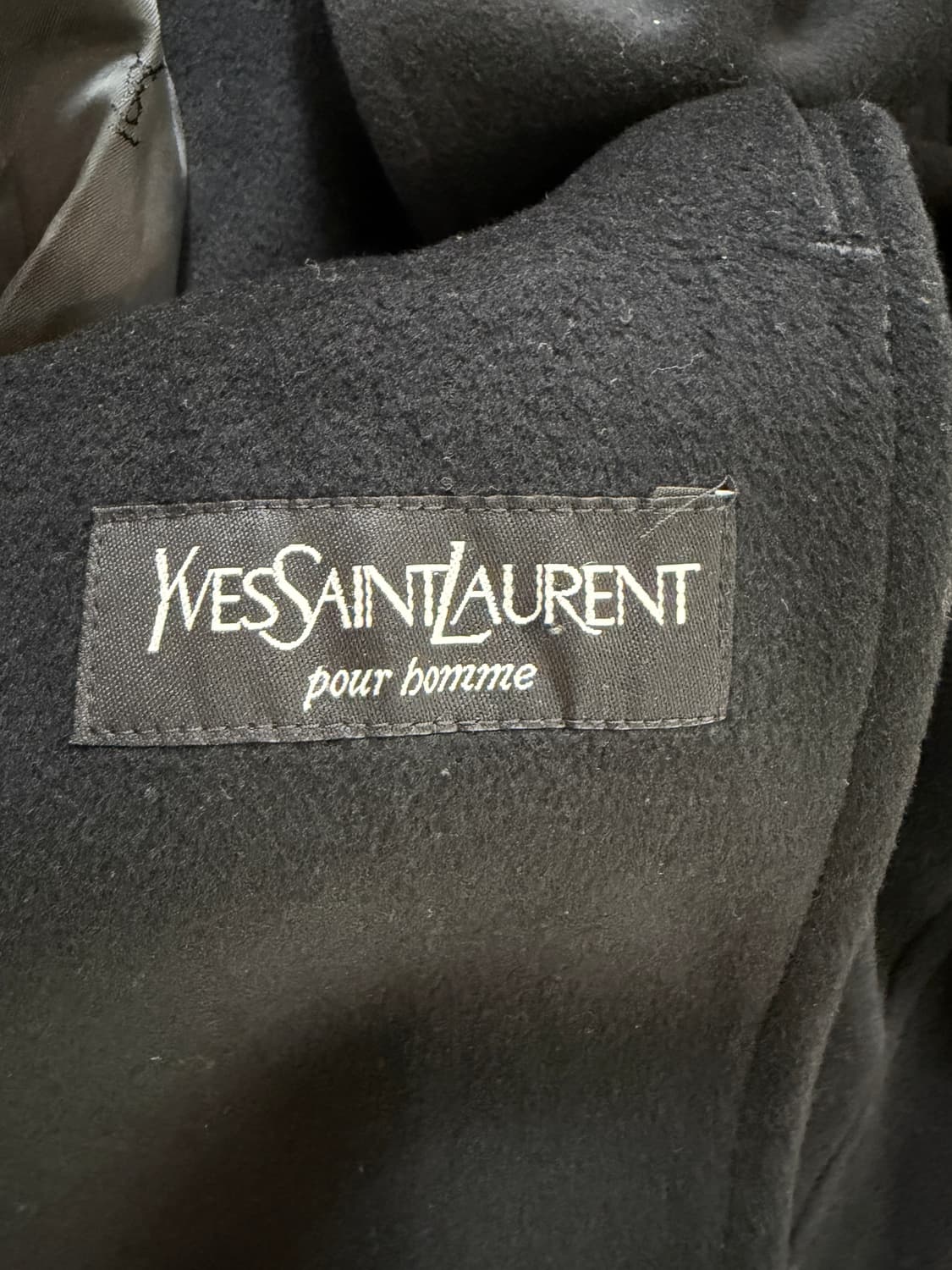 입생로랑 캐시미어 블렌드 롱코트 상품이미지6