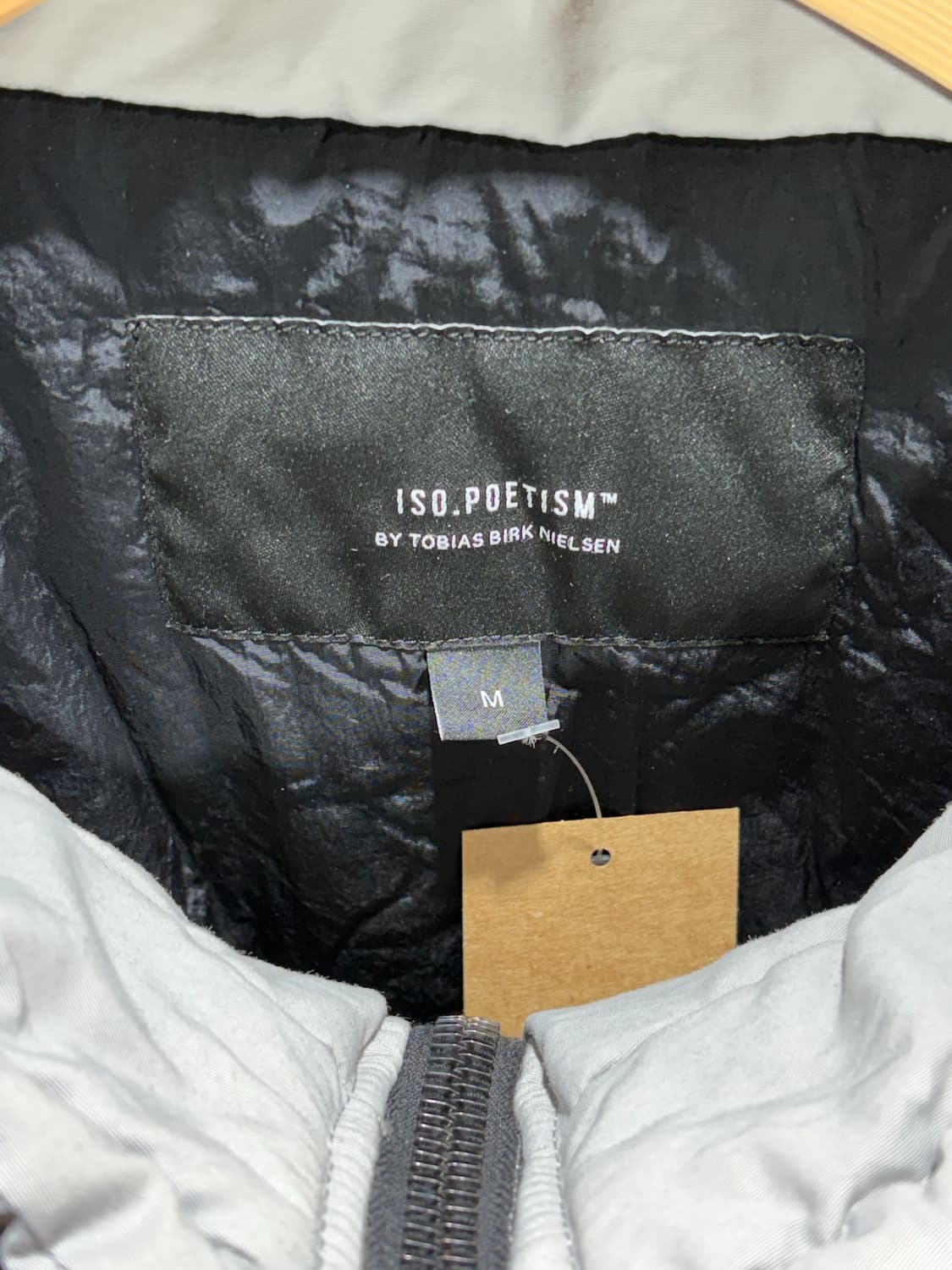 M ISO.POETISM 오버포켓 스트링 나일론 봄버 상품이미지7