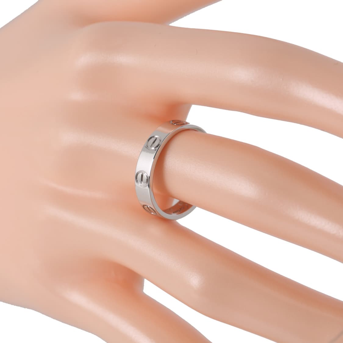 까르띠에 러브링 화이트골드 웨딩링 결혼반지 WG 러브반지 49호 상품이미지8