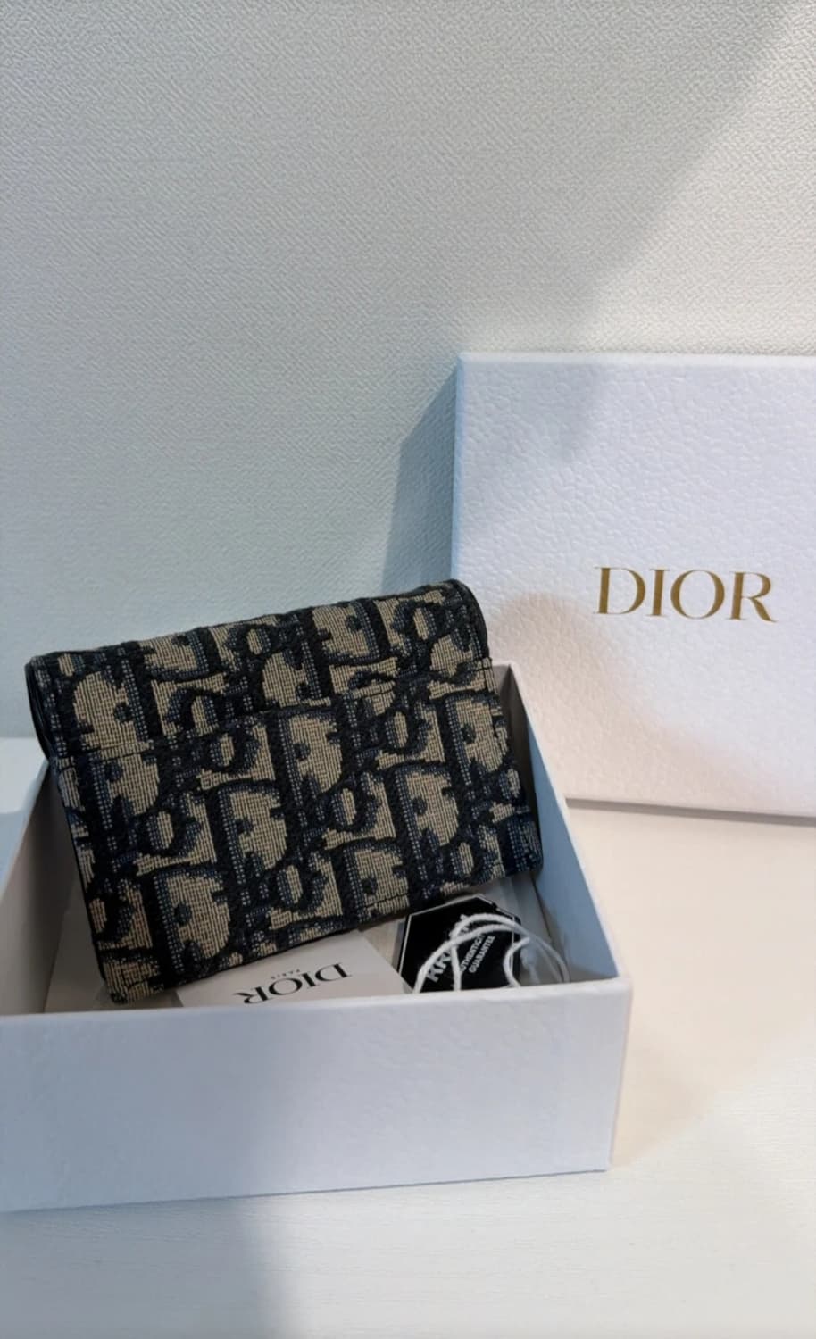새상품급 디올 오블리크 카드지갑 상품이미지4