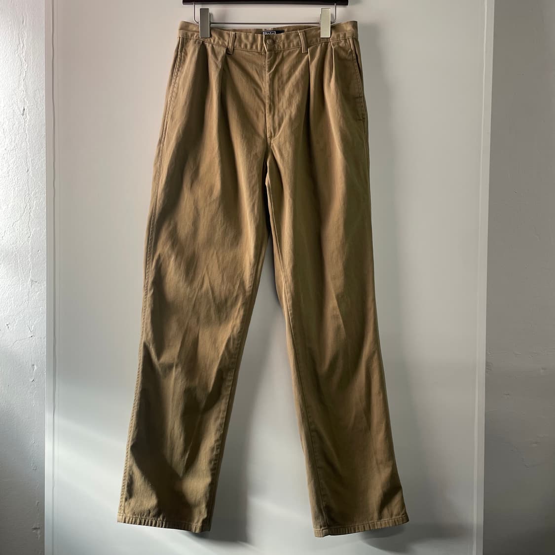 90s 폴로랄프로렌 투턱 치노팬츠 USA 상품이미지1