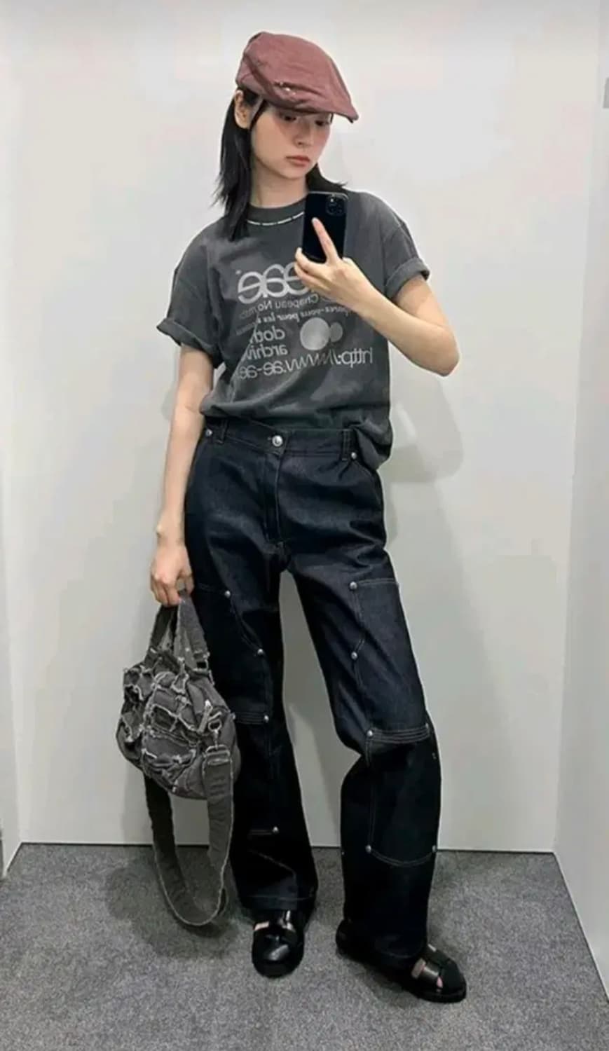 와이이이엘 DAMAGE MULTI-POCKET CARGO BAG 상품이미지7
