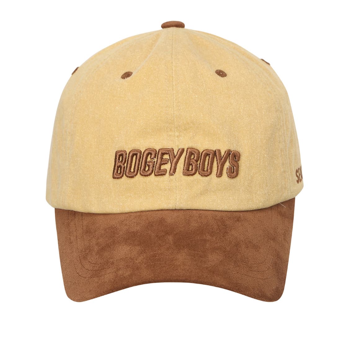 보기보이즈 / SUEDE BLOCKED UNISEX BALL CAP 상품이미지1