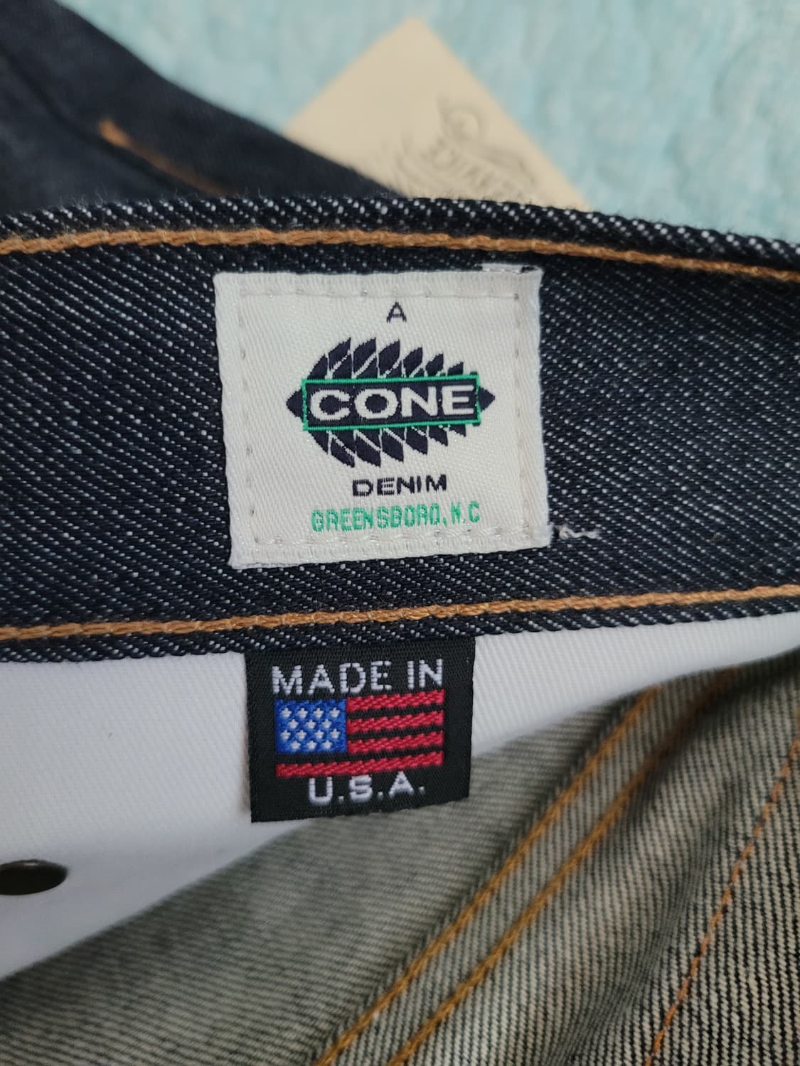 브레이브스타 BraveStar 13온스 콘밀 리지드 셀비지데님 32사이즈 상품이미지5