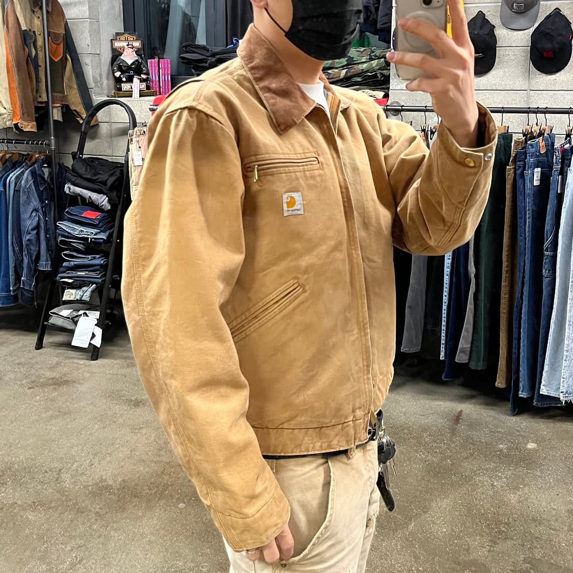 Carhartt 페이딩 디트로이트 자켓 (105) 상품이미지10