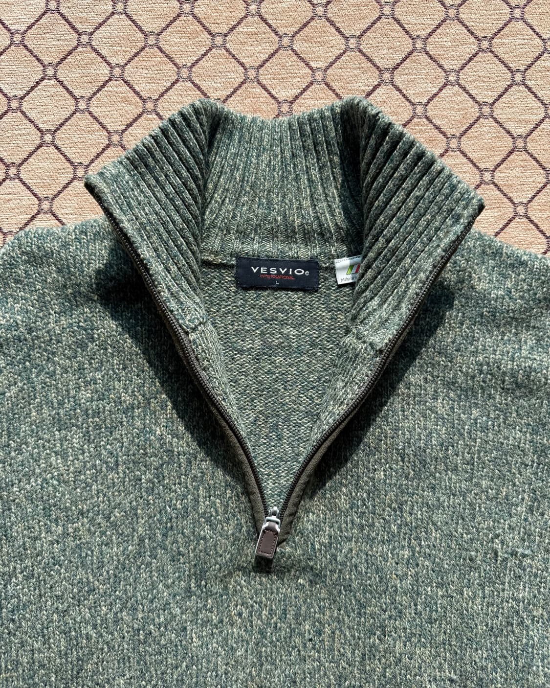 그린 하프 집업 상품이미지1