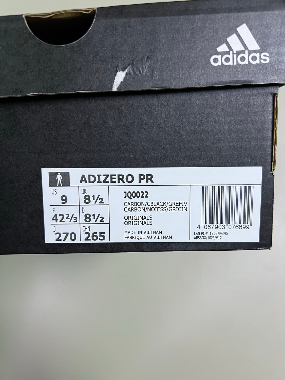 아디다스 아디제로 pr 블랙 상품이미지2