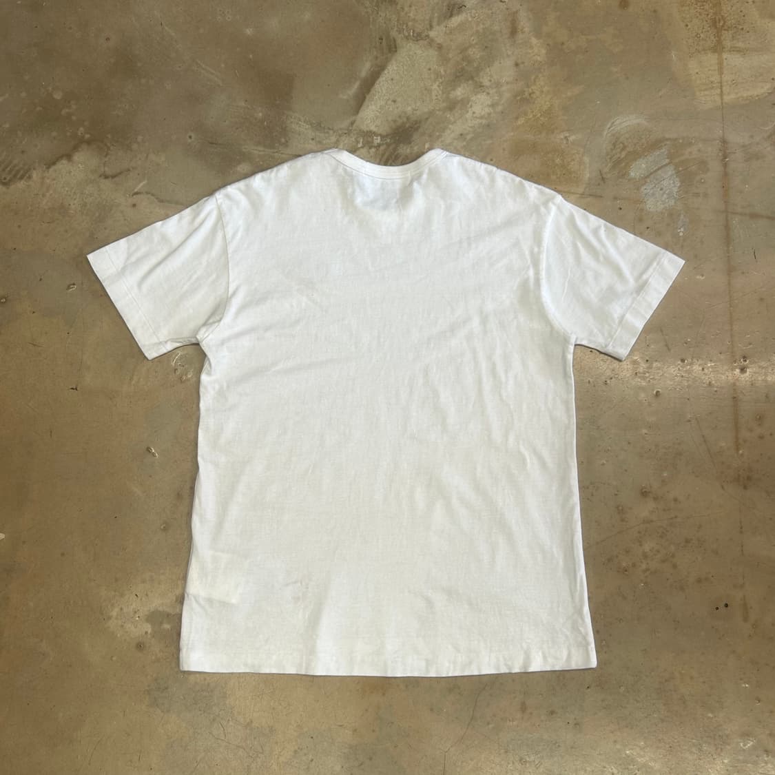 XL 꼼데가르송 블랙와펜 반팔티셔츠 상품이미지3