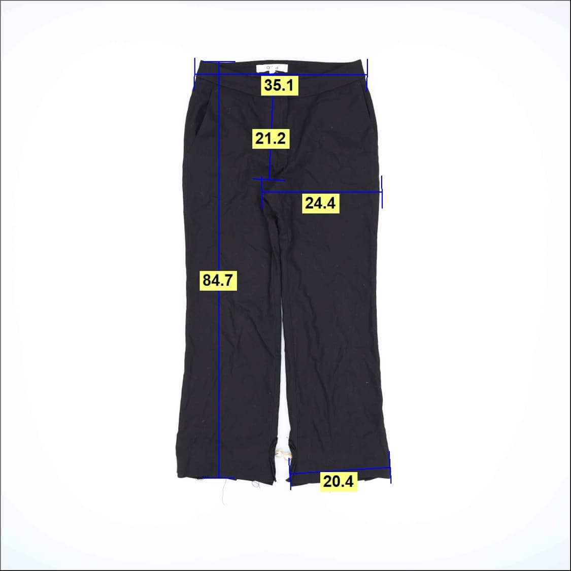 0 한섬오즈세컨 포인트 슬랙스 0401H1 상품이미지7