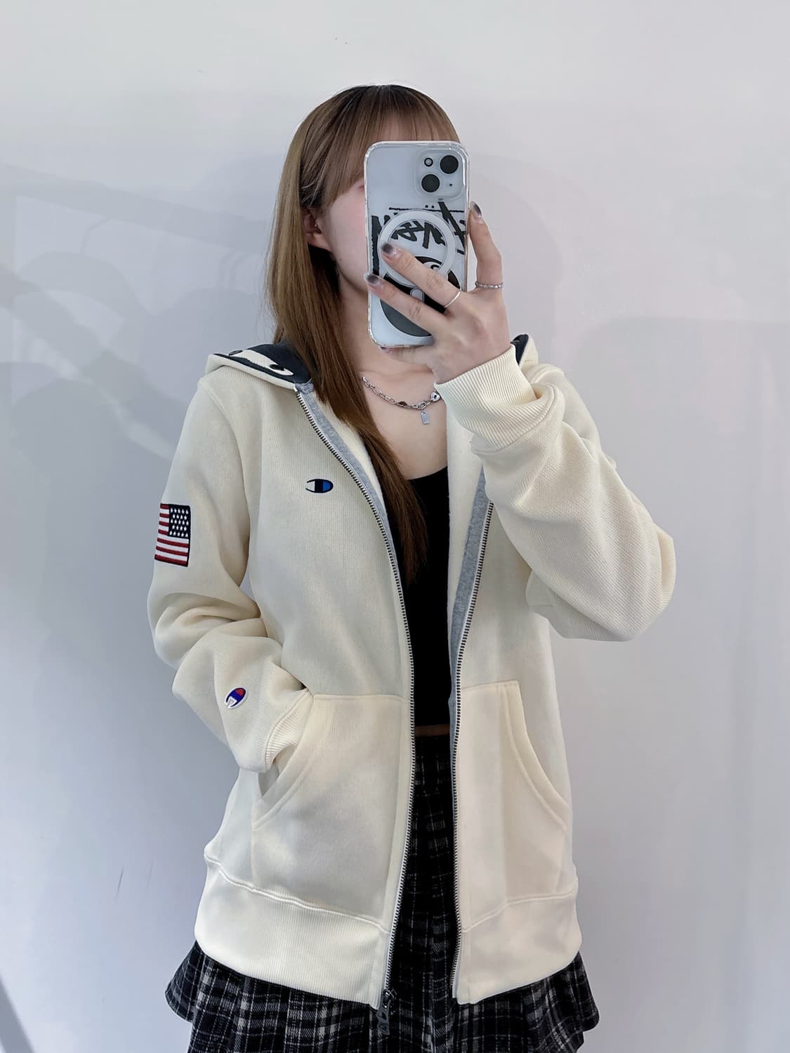 챔피언 90‘s 투웨이 후드집업 상품이미지4