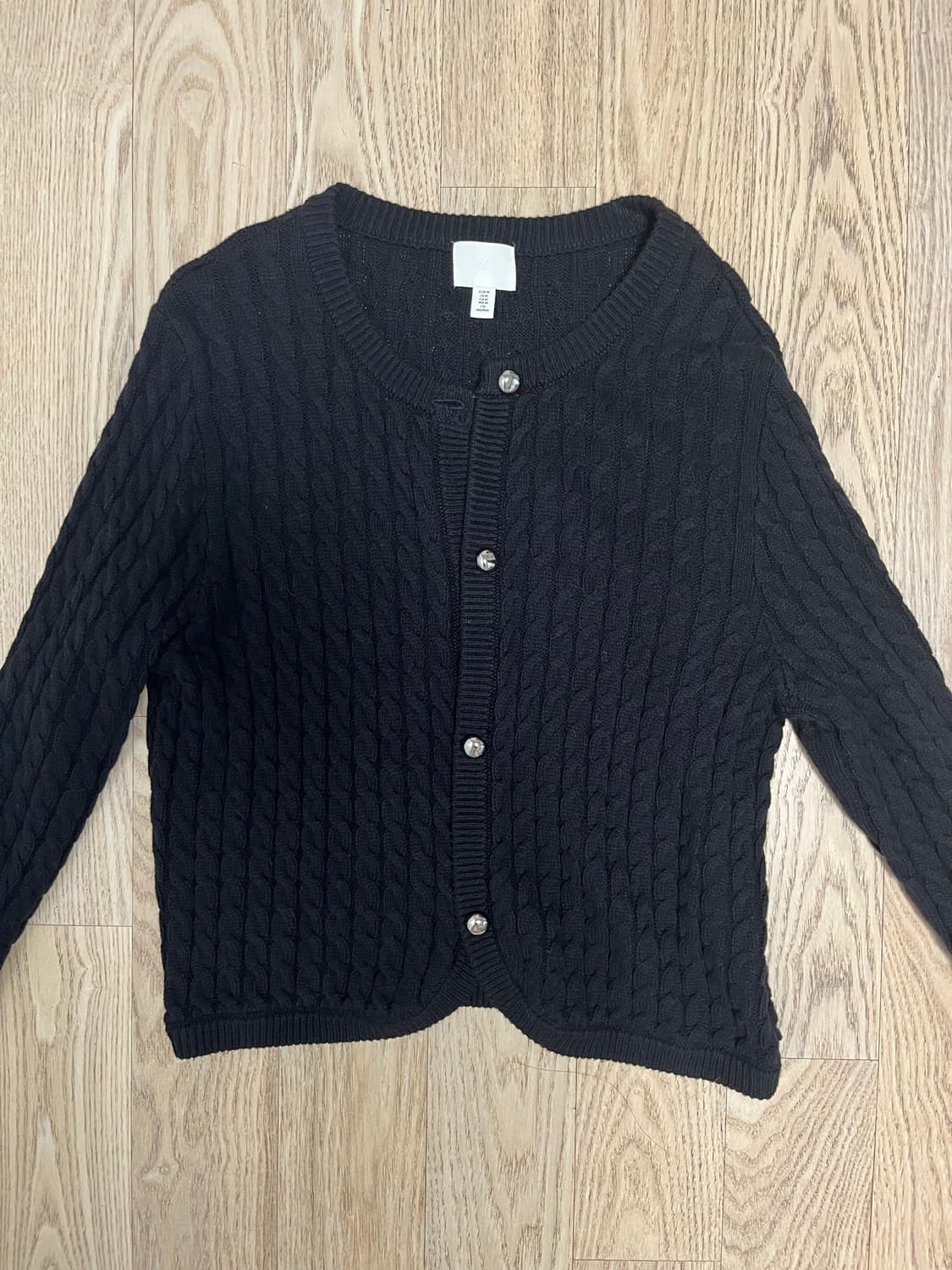 H&M 케이블 니트 가디건 상품이미지1